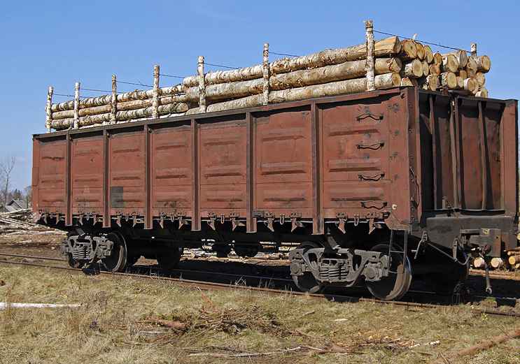Перевозка ЛЕСА вагонами из Мантурова в Ибреси